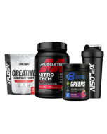 MuscleTech Nitro-Tech Ripped 1.5lb + FREE Gut, Gains & Brain Bundle