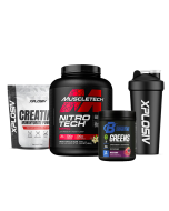 Muscletech Nitro-Tech Ripped 4lb + FREE Gut, Gains & Brain Bundle 