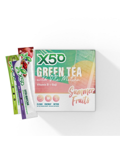 X50 Green Tea Vita Matcha Summer Fruits Mix