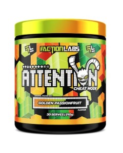 Faction Labs Attention Cheat Mode Golden Passion - Dated 05/25