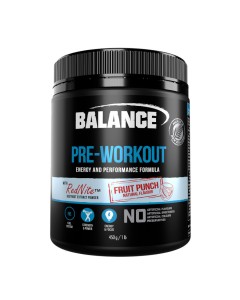 Balance Natural Pre-Workout 30 Serve