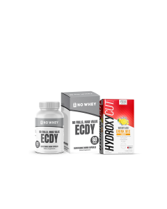 NoWhey Ecdysterone 60 Serves + FREE Hydroxycut Drink Mix