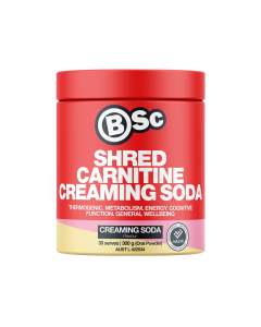 BSC Shred Carnitine 300g Creaming Soda - Dated 12/25