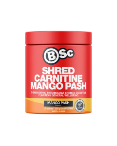 BSC Shred Carnitine 300g Mango - Dated 08/25