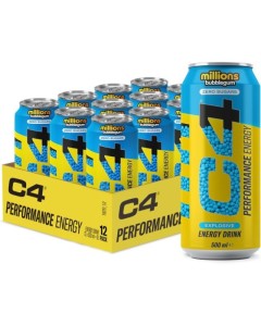 C4 Performance Energy Drink 500ml (12 Pack)