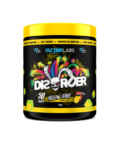 Faction Labs Disorder Original - 50 Serves Yellow Fever - Dated 4/25