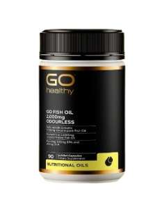 Go Healthy Fish Oil 2,000mg Compact 90 Caps