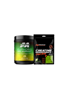 Muscletech EuphoriQ Pre-workout + FREE Premium Creatine Gummies
