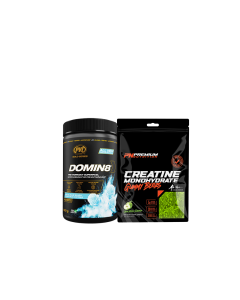 PVL Domin8 Pre-Workout 520g + FREE Premium Creatine Gummies