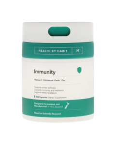 Health By Habit Immunity 120 Capsules 02/25 Dated