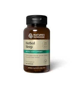 Natures Sunshine Herbal Sleep 100 Capsules