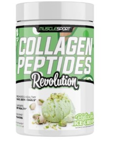 MuscleSport Collagen Peptides Pistachio Ice Cream - Dated 06/25