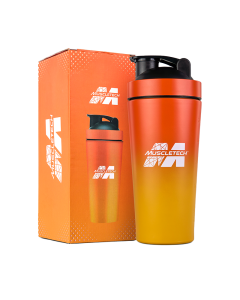 Muscletech Stainless Steel Gradient Orange Shaker
