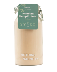 Nothing Naughty Organic Hemp Protein Powder 1kg - Unflavoured