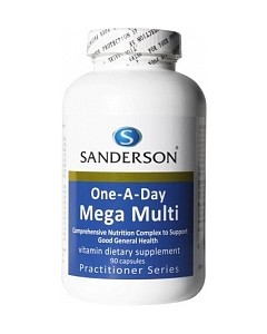 Sanderson One A Day Mega Multi 90 Capsules - Dated 04/26