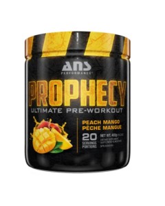 ANS Performance Prophecy Pre-Workout Peach Mango - Dated 04/26