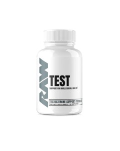 Raw Nutrition Test 240 Caps - Dated 07/26