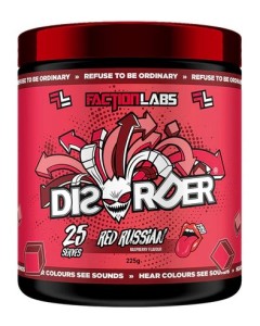 Faction Labs Disorder Bulge Red Russian - Dated 07/25