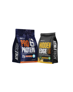 Athletech Pro 6 Whey 5lb + Hidden Edge Carbs 1kg