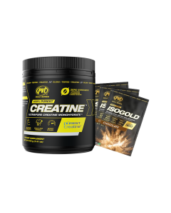 PVL Gold Series Purest Creatine 210g + FREE Isogold Samples