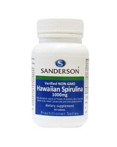 Verified Non-gmo Hawaiian Spirulina 1000mg 300 Tablets