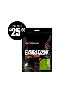 Hastings Deal - Premium Nutrition Creatine Gummy Bears - Sour Apple