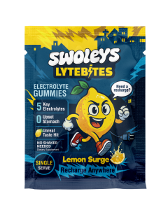 Swoleys LyteBites Electrolyte Gummies Sample - Lemon Surge
