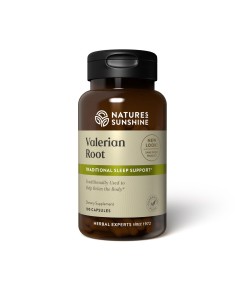 Natures Sunshine Valerian Root 100 Capsules
