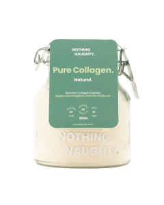 Nothing Naughty Pure Collagen Peptides Powder Natural Unflavored 500g