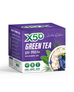 X50 Acai Green Tea + Vita Matcha - 50 Serves - Dated 11/24