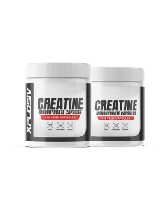 Xplosiv Creatine Monohydrate 160 Vege Capsules Twin Pack