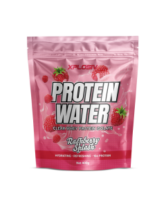 Xplosiv Protein Water 400g Raspberry Splash - Dated 04/26